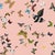 Schumacher Schumacher X Peg Norris Queen's Flight Panel Wallpaper in Pink, Set of 2 For Sale - Image 4 of 4
