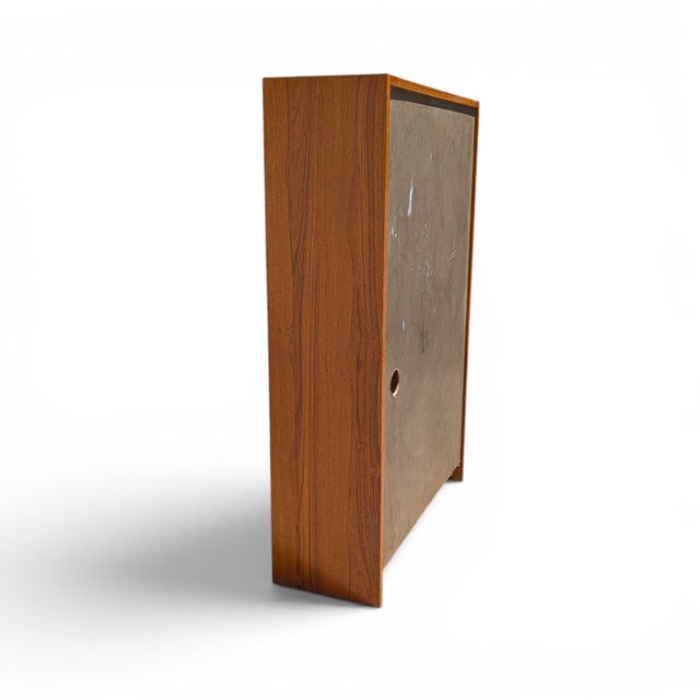 Petite Vintage Teak Bookcase, Danish Modern, 1970s For Sale - Image 13 of 17