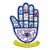 "Hamsa Besorot Tovot" by David Gerstein | Metal Sculpture For Sale