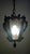 Antique Brass Glass Chandelier, 1930s For Sale - Image 6 of 11