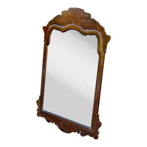 1980s Drexel Heritage 18th Century Classics Chippendale Mahogany Vertical Wall Mirror