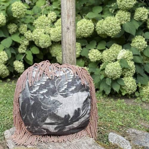 Yvonne Cushion by Sohil Design For Sale - Image 6 of 7