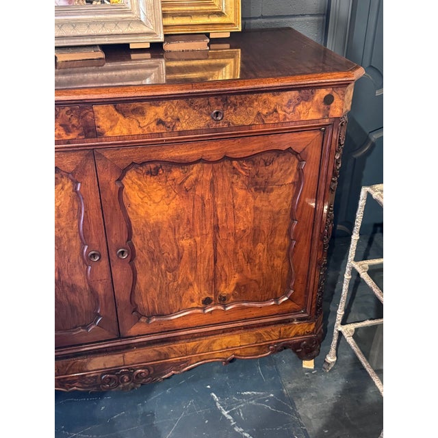 Wood 19th C. French Walnut Buffets For Sale - Image 7 of 7