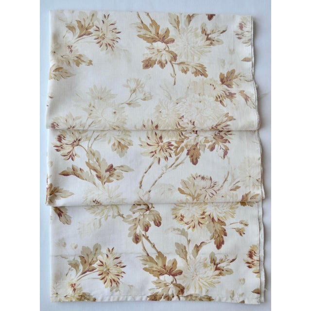 1940s Floral Fabric Pieces - Set of 3 For Sale - Image 9 of 9