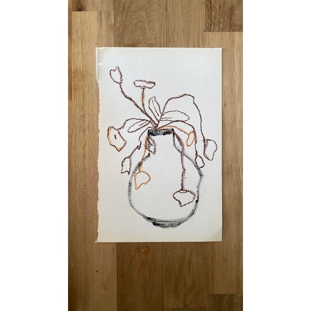 Abstract Una Base De Flores No. 7 Karen Castellanos For Sale - Image 3 of 3