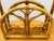 Vintage 1960s Arched Rattan Magazine Rack For Sale - Image 4 of 8