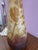 An elegant, signed Gallé vase made of multi-layered cameo glass. The finely etched vine leaf and tendril decoration in...