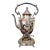 Early 1900s Silver Plated Teapot Kettle on Stand With Burner For Sale