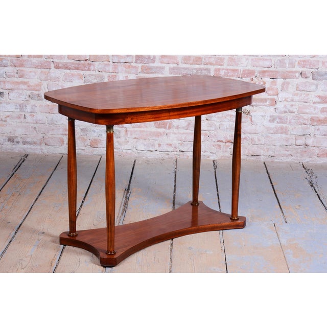 Art Deco Table in Palisander and Bronze, France, 1920s For Sale - Image 4 of 15