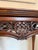 1990s 1990s Chippendale Style Reproduction Tea Table For Sale - Image 5 of 6