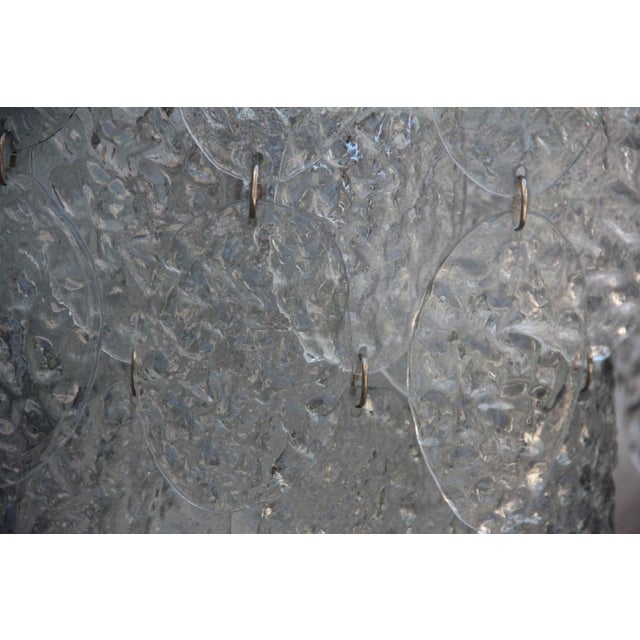 Gray Murano Glass Pendant Light from Vistosi, 1960s For Sale - Image 8 of 13