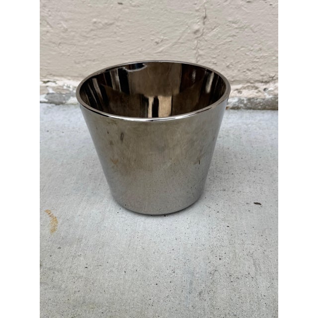 Vintage Dorothy Thorpe Style Barware, Highball Glasses And Ice Bucket In Caddy - 10 Pieces For Sale - Image 9 of 11