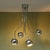 This ceiling lamp was designed by Goffredo Reggiani and produced by Reggiani Illuminazione in Italy in 1970. It is made of...