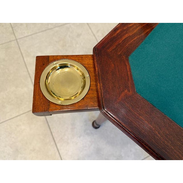 Antique Game Table in Mahogany from Thonet, 1890s For Sale - Image 9 of 16