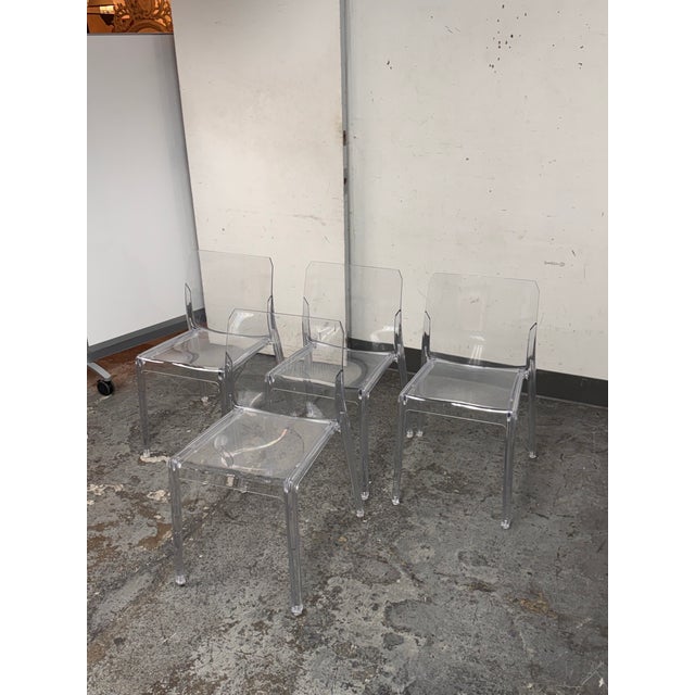 Modern Alberto Turolo for Itf Design Mamamia Dining Chairs, Set of Four For Sale - Image 3 of 12