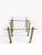 Pair of 1980s Pace Collection Glass Top Side Tables With Brass Legs – Made in Italy For Sale In Boston - Image 6 of 14