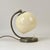 Art Deco Bronzed Brass and Opaline Glass Table Lamp, Germany, 1930s For Sale - Image 10 of 14