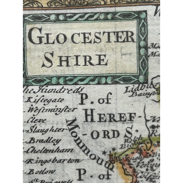 Title - The Road from Salisbury to Campden by John Owen and Emanuel Bowen Edition - Britannia Depicta or Ogilby Improv'd...