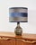 Ceramic Table Lamp with Stripes, 1970s For Sale - Image 6 of 6