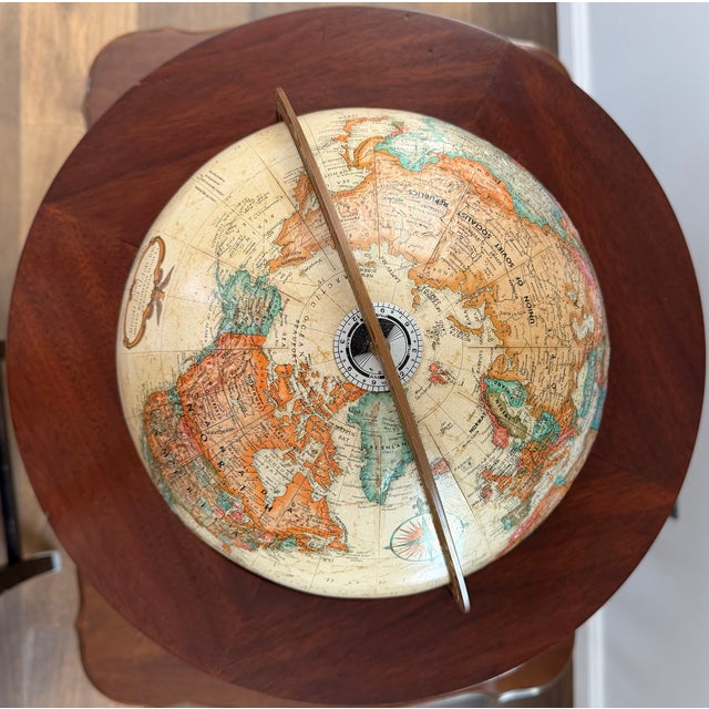 DETAILS This vintage Replogle globe is from the World Classic Series and features a 12-inch diameter sphere with...