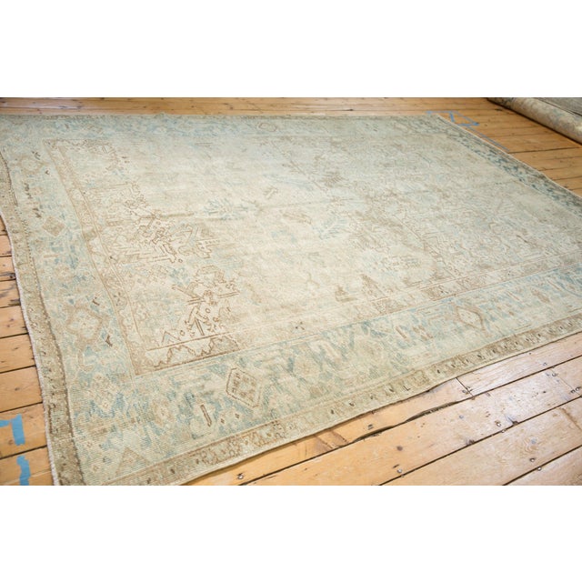 Vintage Distressed Mehrivan Carpet - 7'10" x 10'8" For Sale - Image 11 of 15