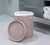 Wood Artifacts Rattan Round Hamper with Lid in White Wash For Sale - Image 7 of 9