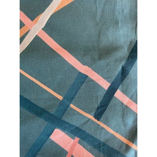 Kravet Simpatico Teal Fabric Remnant For Sale