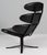 Black Corona Lounge Chair by Poul M. Volther For Sale - Image 8 of 10