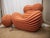 Iconic “Big Mama” (UP5_6) lounge chair with matching ottoman, designed by Gaetano Pesce for B&B Italia. Originally...