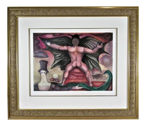 Marcel Marceau, Le Troisieme Oeil (The Third Eye) plate #4, 1981