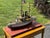 Late 19th Century Late 19th C. American Primitive Folk Hand-Crafted Battleship Model on Base For Sale - Image 5 of 17