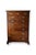 Late 20th Century Leopold Stickley 10 Drawer Chippendale Style Highboy Dresser With Brass Hardware For Sale - Image 5 of 6