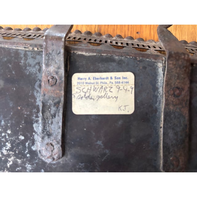 Exceptional Tole Tray Table, Early 19th Century For Sale - Image 13 of 15