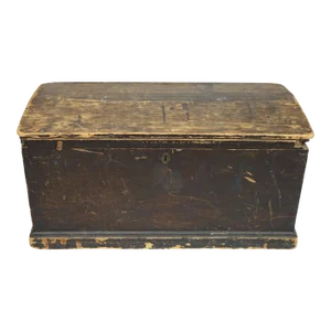 19th Century Antique Century Wooden Chest