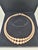 An elegant double-strand pearl necklace, presented in its original Monet brand case. The classic composition of two...