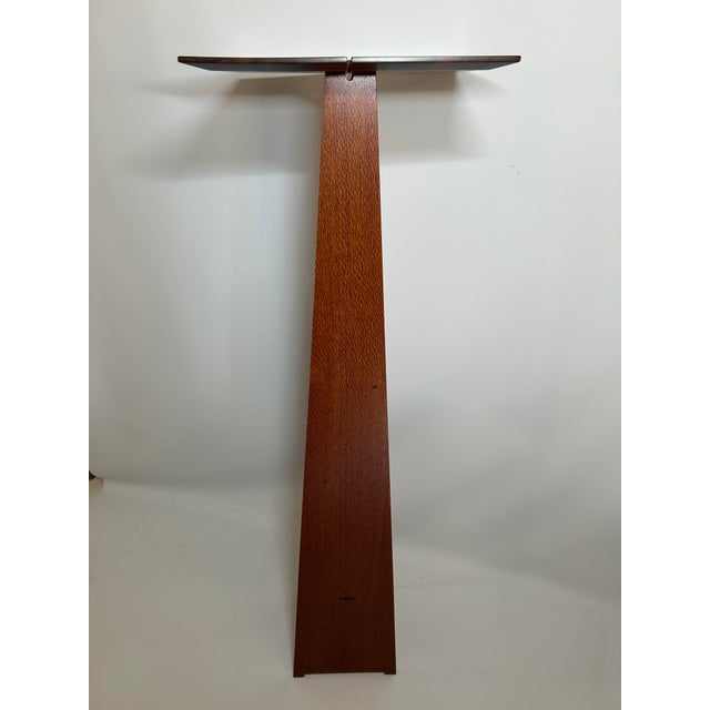 2000s Custom Enzo Tall Sculptural Side Table - 1 Piece For Sale - Image 4 of 11