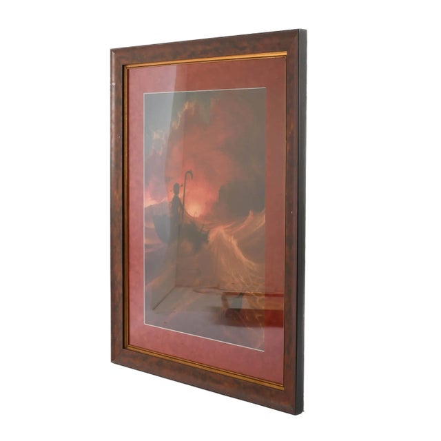 Framed "Save Our Souls" Print by Cyril Rolando For Sale - Image 4 of 11