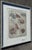 Framed piece of fine art printmaking titled "Floating Leaves" by the artist Laura Ames 1984. Artwork Details: • Title:...