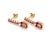 Rubellite Tourmaline Ruby Earrings 14k Gold 1.25 TCW Certified For Sale - Image 15 of 18