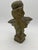 1900 - 1909 1900-1909 French Art Nouveau Atala Bronze Bust W/ Pewter Finished For Sale - Image 5 of 8