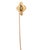 Antique Art Nouveau 14k Gold and Opal Cabochon Stickpin For Sale In Philadelphia - Image 6 of 9