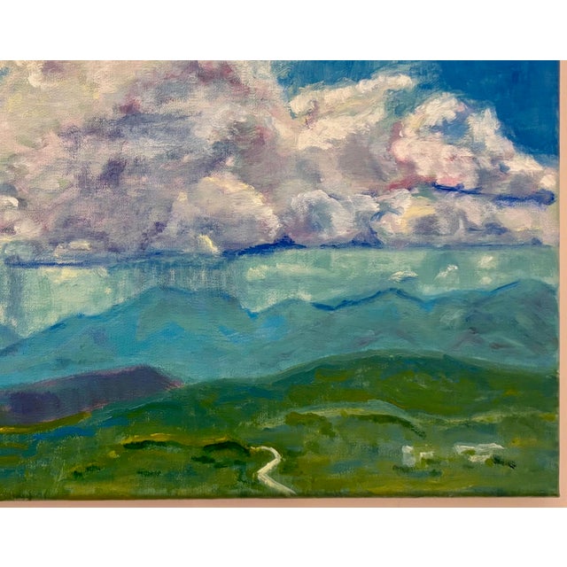 “Silent Rain” Oil on Linen by Nancy M. Vignola For Sale - Image 4 of 7