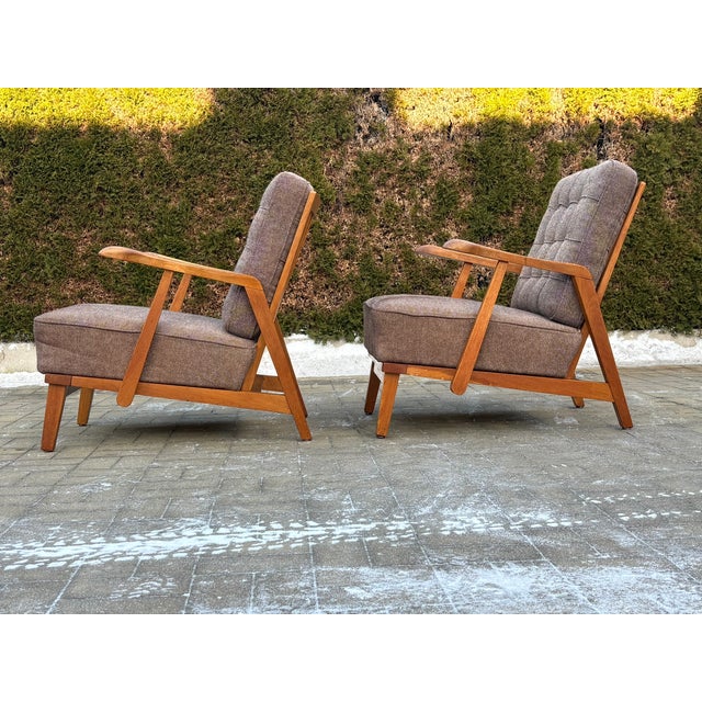 Vintage Lounge Chairs from Krásná Jizba, 1960s, Set of 2, in Very Good conditions. Designed 1960 to 1969