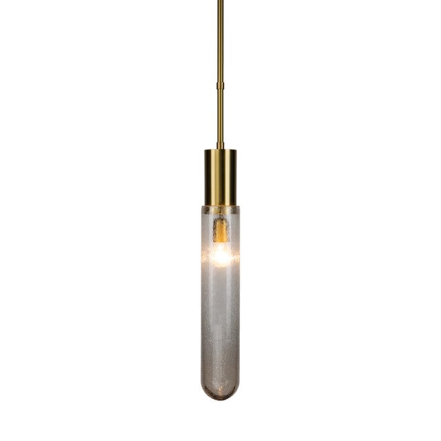Pendant Light in Satin Brass by ZAVADSKI, 2020 For Sale