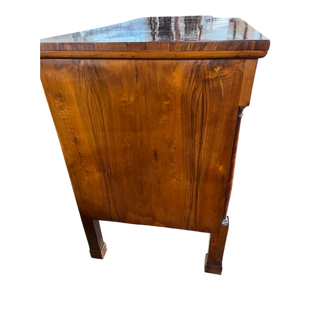 Traditional 19th Century Empire Walnut Chest of Drawers For Sale - Image 3 of 13