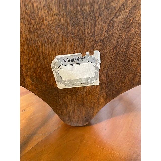 Mid-Century Colonial S Bent Bros Comb-Back Windsor Chair For Sale - Image 10 of 13