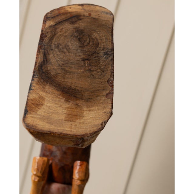 Vintage Modern Wooden Horse Sculpture, 1960s For Sale - Image 9 of 11