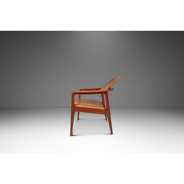 1950s Set of Two ( 2 ) Model 132 Accent Chairs by Sigvard Bernadotte for France & Son France & Daverkosen Sold by John Stuart, Denmark, C. 1953 For Sale - Image 5 of 18