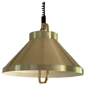 Vintage Danish Pendant Lamp by Jo Hammerborg for Fog & Morup, 1960s