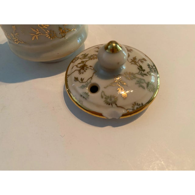 Vintage Gold Filagree Childs Tea Set- 17 Pieces For Sale - Image 10 of 11